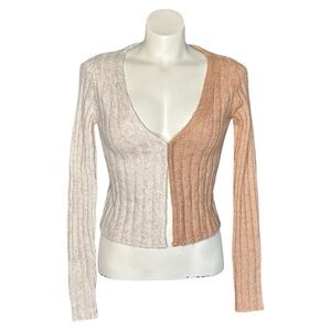 Happily Gray Cardigan Sweater NWT Size S